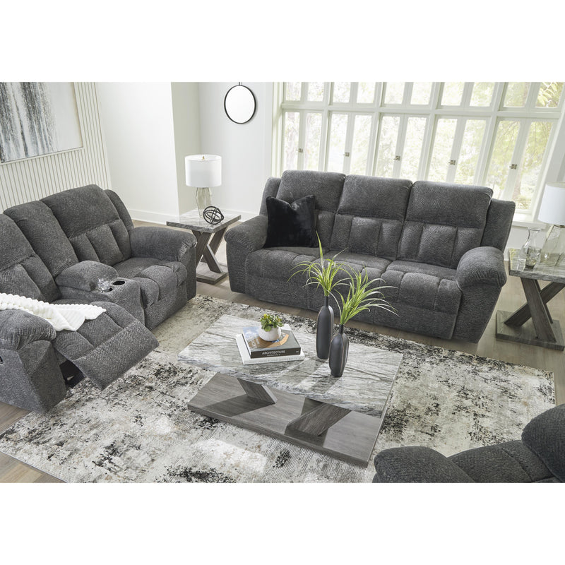 Signature Design by Ashley Frohn 3740694C Double Reclining Loveseat with Console IMAGE 10