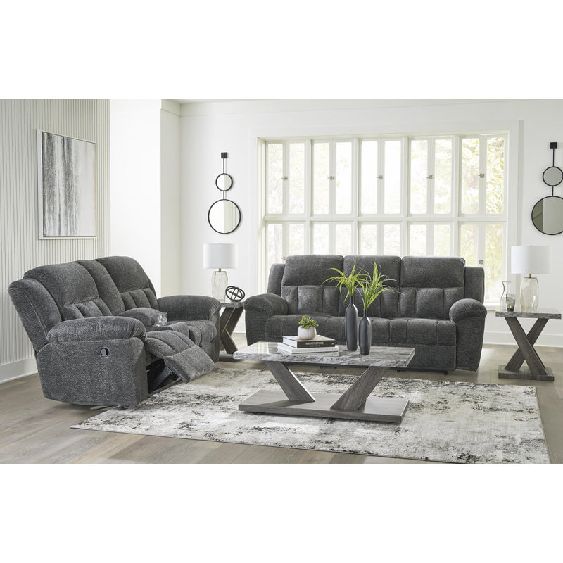 Signature Design by Ashley Frohn 3740694C Double Reclining Loveseat with Console IMAGE 11