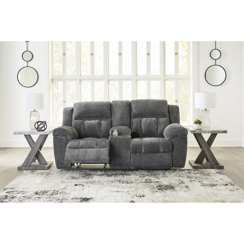 Signature Design by Ashley Frohn 3740694C Double Reclining Loveseat with Console IMAGE 7