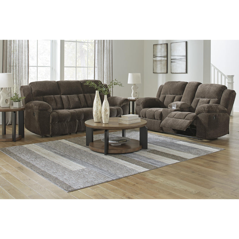 Signature Design by Ashley Frohn 3740794C Double Reclining Loveseat with Console IMAGE 12