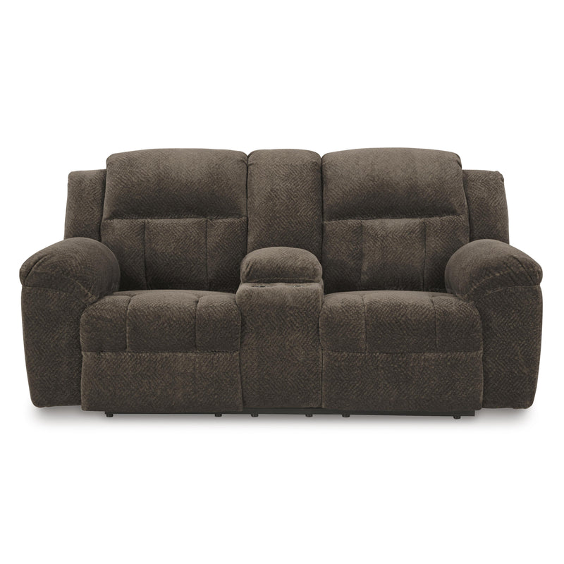 Signature Design by Ashley Frohn 3740794C Double Reclining Loveseat with Console IMAGE 3