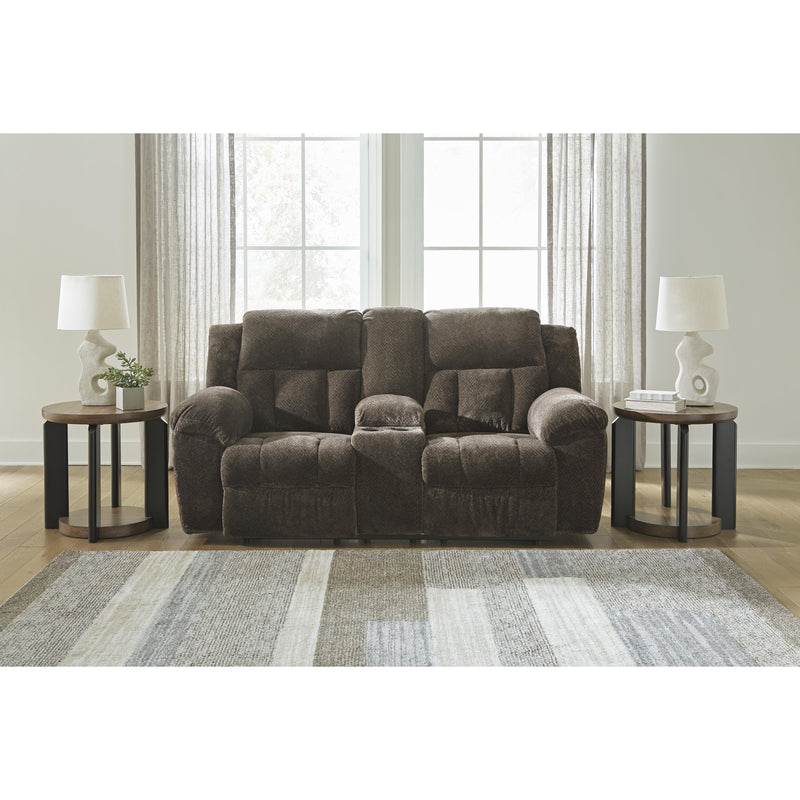 Signature Design by Ashley Frohn 3740794C Double Reclining Loveseat with Console IMAGE 6