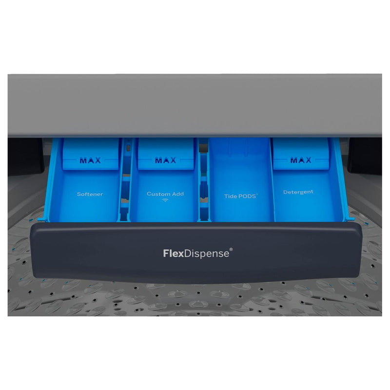 GE Profile Washer with Smarter Wash Technology and Adaptive SmartDispense PTW800BPWRS IMAGE 6