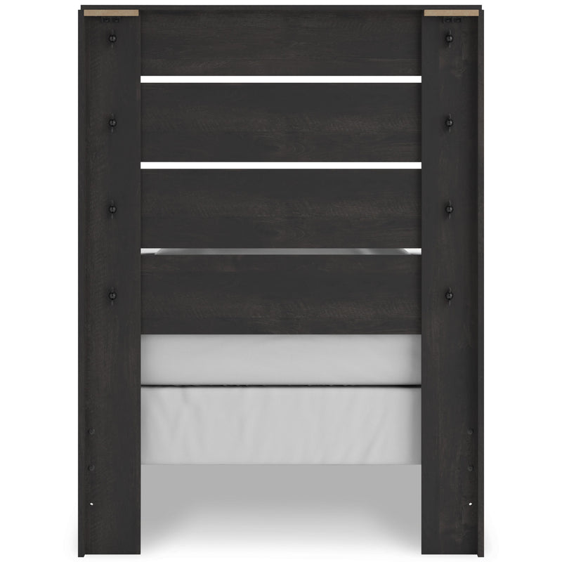  Signature Design by Ashley Hollivern B2108B11 Twin Panel Bed IMAGE 4