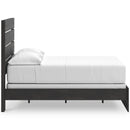  Signature Design by Ashley Hollivern B2108B12 Full Panel Bed IMAGE 3