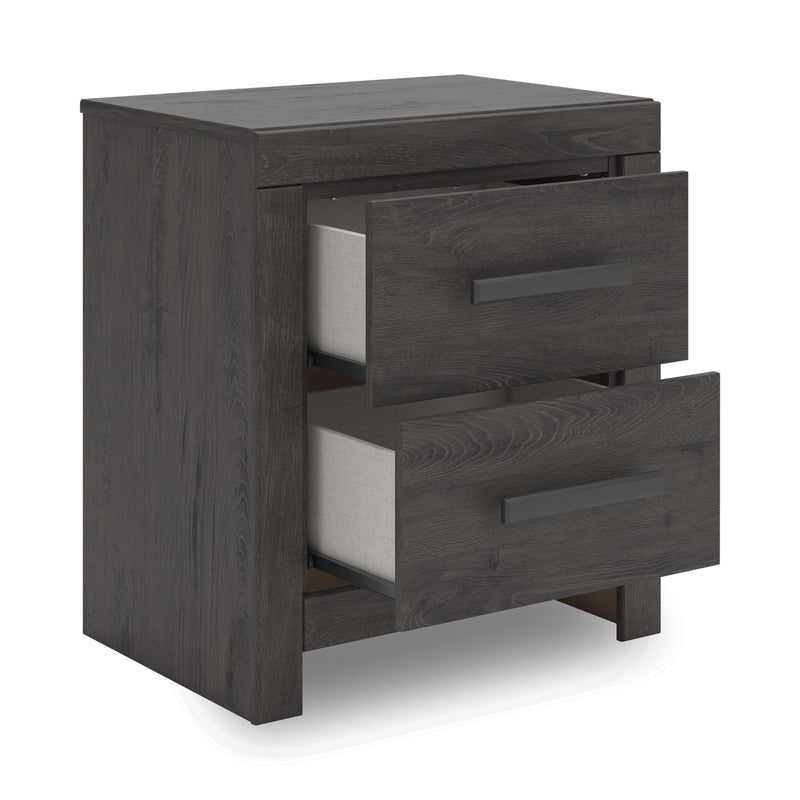 Signature Design by Ashley Prendonea B3789-92 Two Drawer Night Stand IMAGE 2