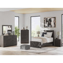  Signature Design by Ashley Prendonea B3789B2 Twin Panel Bed IMAGE 9