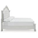  Benchcraft Montelaine B795B2 Queen Upholstered Panel Bed IMAGE 3