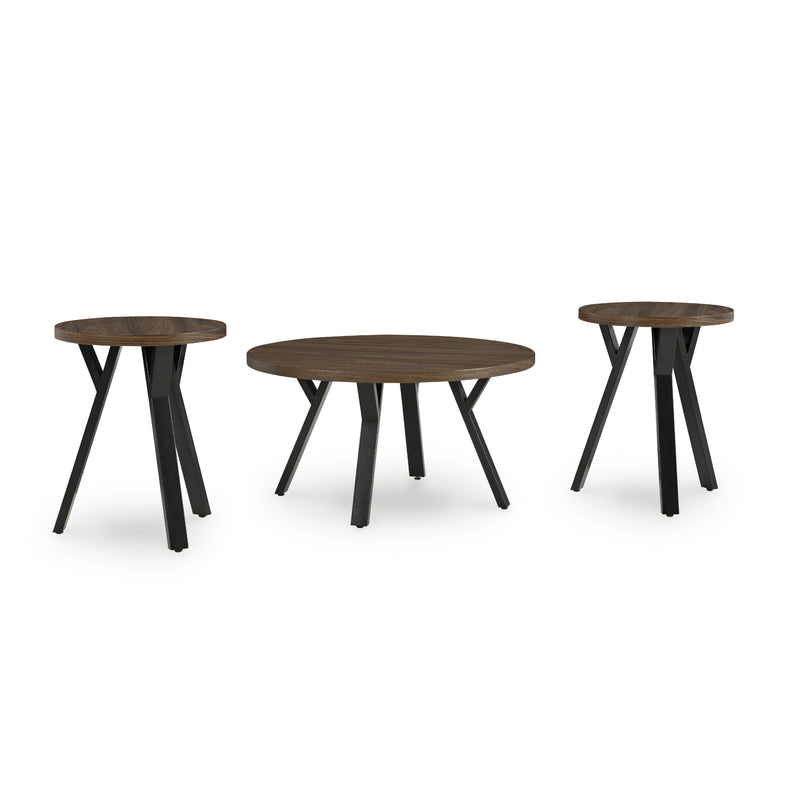  Signature Design by Ashley Elbrynn T153-13 Occasional Table Set IMAGE 1
