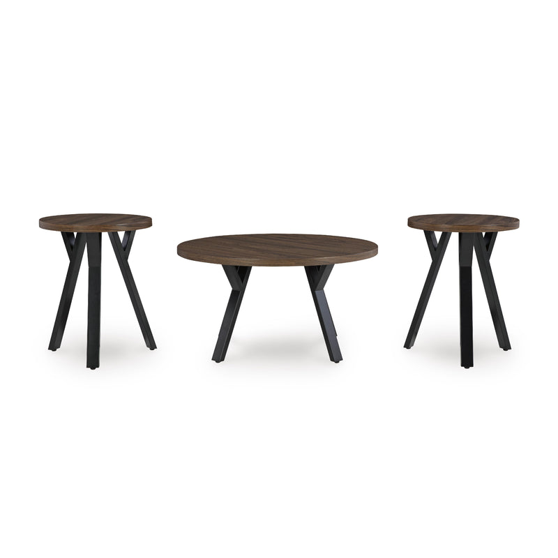  Signature Design by Ashley Elbrynn T153-13 Occasional Table Set IMAGE 2