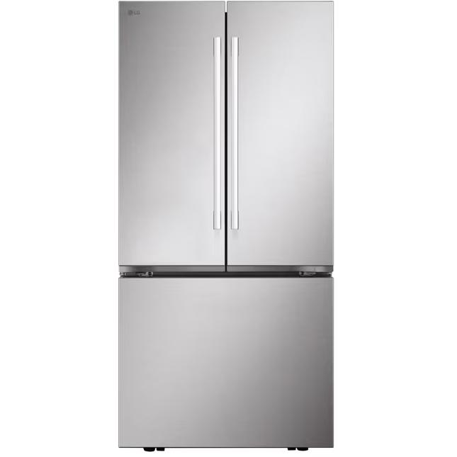  LG 25 cu.ft. 3-Door French Door Refrigerator with Hybrid Handle Design LF25H6200S IMAGE 1