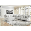  Signature Design by Ashley Top Tier 92706S2C 6 pc Reclining Sectional with Chaise IMAGE 4