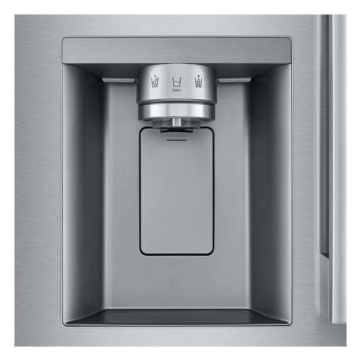 LG 25 cu.ft. 3-Door French Door Refrigerator with Hybrid Handle Design and External Ice and Water Dispenser LF25H6330S IMAGE 5