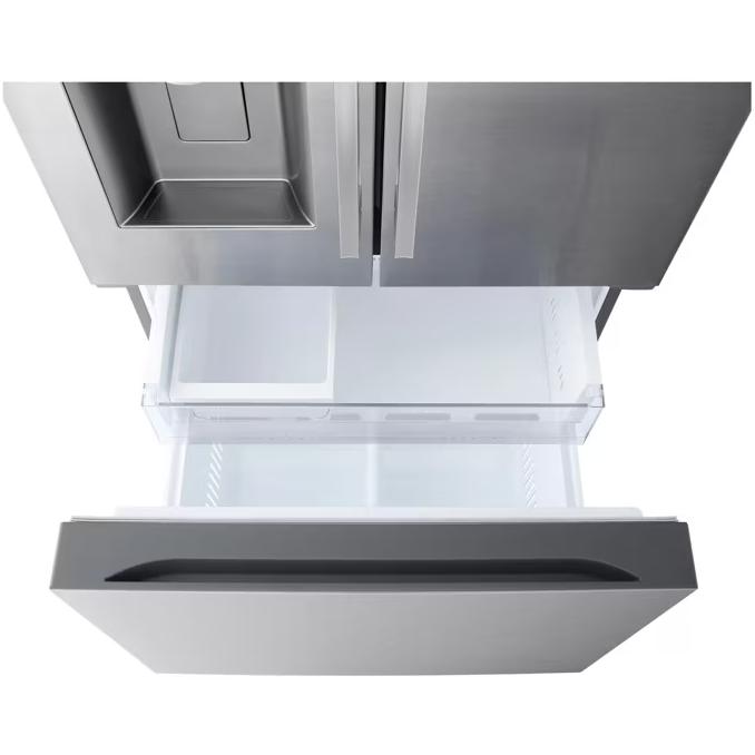 LG 25 cu.ft. 3-Door French Door Refrigerator with Hybrid Handle Design and External Ice and Water Dispenser LF25H6330S IMAGE 9