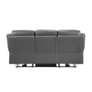  Mazin Furniture Laconia 9629DGY-3PW Power Double Reclining Sofa IMAGE 3