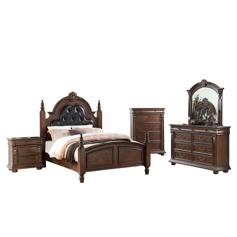  Mazin Furniture Othello 2270K King Upholstered Bed IMAGE 3