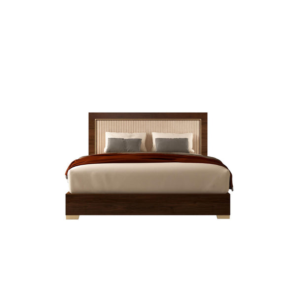  Mazin Furniture Eva EABNOLT01 Queen Upholstered Bed with Eco Slats IMAGE 1