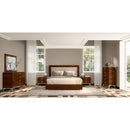  Mazin Furniture Eva EABNOLT01 Queen Upholstered Bed with Eco Slats IMAGE 5