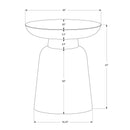  Monarch I 3915 22"H - Copper Iron Metal Drum IMAGE 7