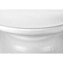  Monarch I 3917 22"H - White Textured Iron Metal Drum IMAGE 4