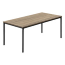 Monarch I 7895P 3Pcs Occasional Table Set - Dark Taupe/Black Metal IMAGE 3