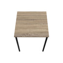 Monarch I 7895P 3Pcs Occasional Table Set - Dark Taupe/Black Metal IMAGE 8