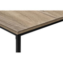 Monarch I 7895P 3Pcs Occasional Table Set - Dark Taupe/Black Metal IMAGE 9