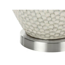  Monarch I 9607 28"H Table Lamp - Cream Ceramic/Ivory Shade IMAGE 5