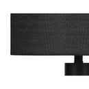  Monarch I 9658 28"H Table Lamp - Black Metal/Black Shade IMAGE 4
