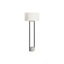  Monarch I 9752 62"H Floor Lamp - Black Metal/Ivory IMAGE 3
