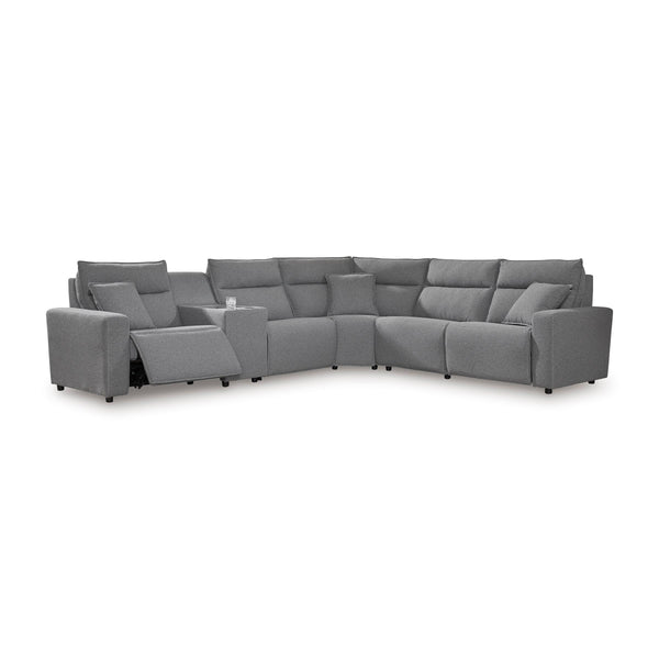  Signature Design by Ashley Modmax 65906S10 6 pc Power Reclining Sectional IMAGE 1