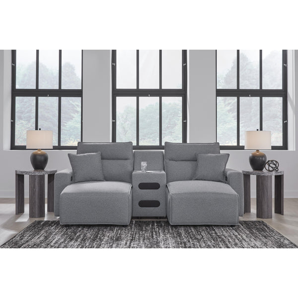  Signature Design by Ashley Modmax 65906S12 3 pc Power Reclining Sectional with Chaise IMAGE 1