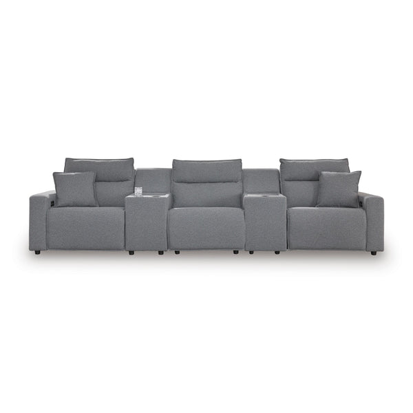  Signature Design by Ashley Modmax 65906S14 5 pc Power Reclining Sectional IMAGE 1