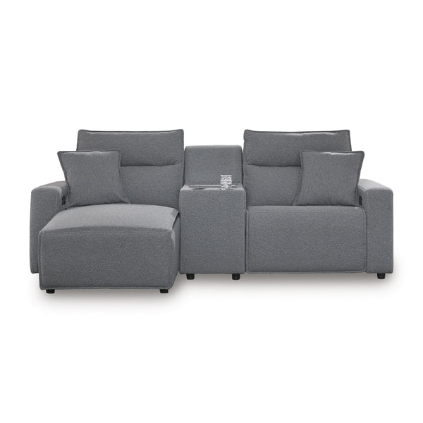  Signature Design by Ashley Modmax 65906S17 3 pc Power Reclining Sectional with Chaise IMAGE 1