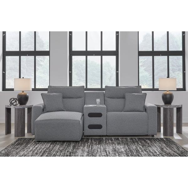  Signature Design by Ashley Modmax 65906S18 3 pc Power Reclining Sectional with Chaise IMAGE 1