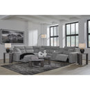  Signature Design by Ashley Modmax 65906S19 6 pc Power Reclining Sectional with Chaise IMAGE 3