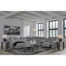  Signature Design by Ashley Modmax 65906S20 7 pc Power Reclining Sectional with Chaise IMAGE 3