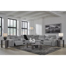  Signature Design by Ashley Modmax 65906S9 7 pc Power Reclining Sectional with Chaise IMAGE 3