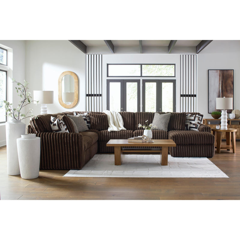  Signature Design by Ashley Midnight-Madness 98104S3 4 pc Sectional with Chaise IMAGE 4