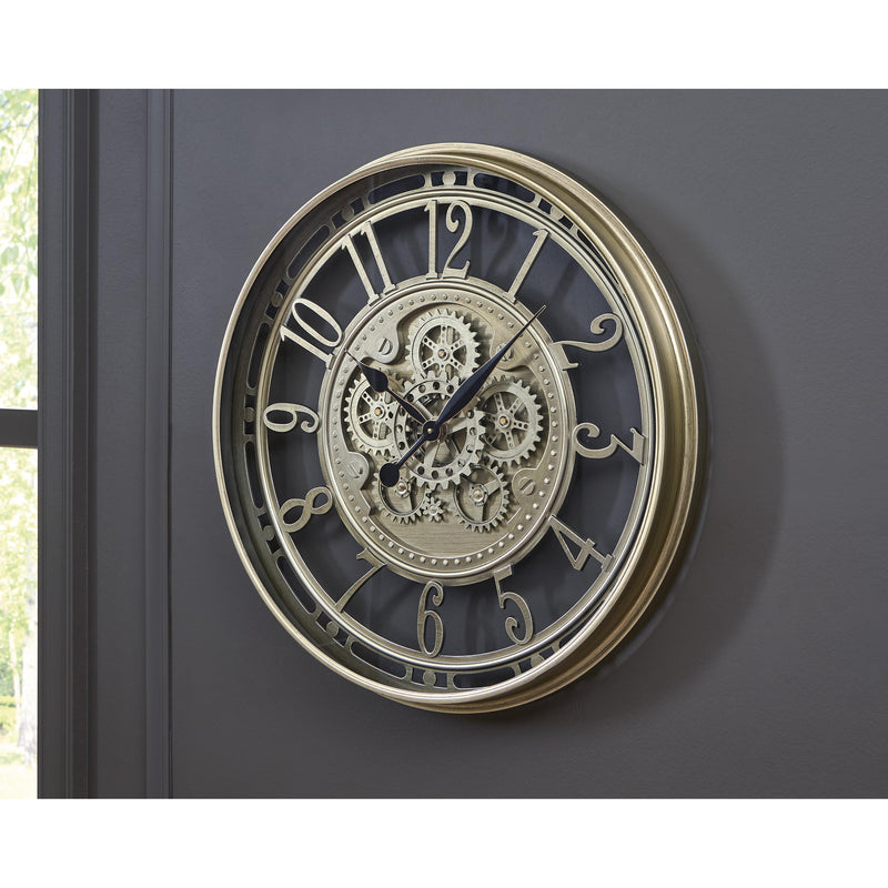  Signature Design by Ashley Gilover A8010386 Wall Clock IMAGE 4