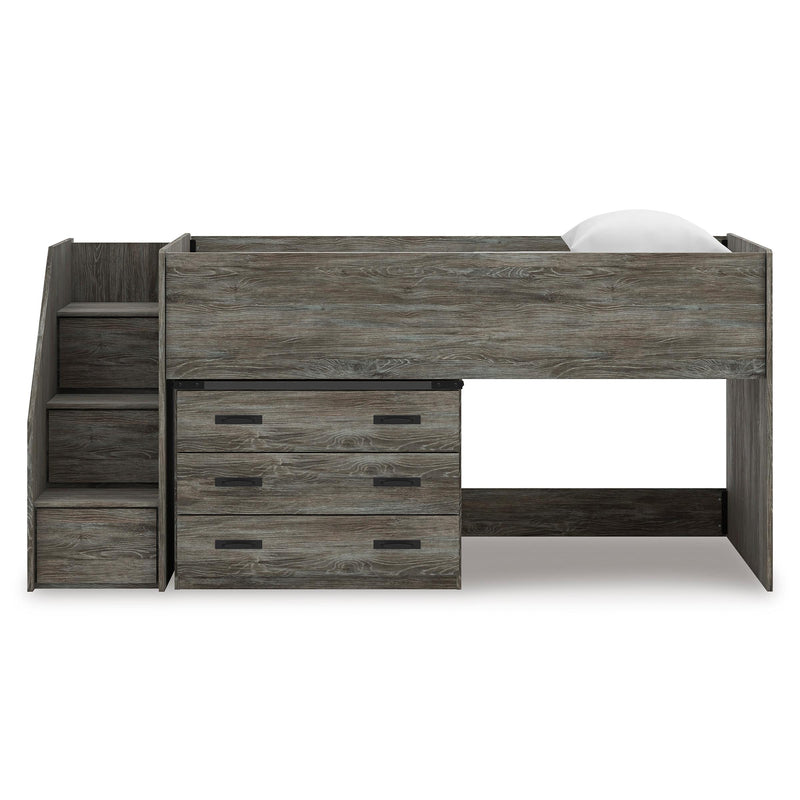  Signature Design by Ashley Frandern B4480B15 Twin Loft Bed with Drawer Storage IMAGE 3