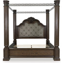  Signature Design by Ashley Maylee B947B8 Queen Canopy Bed IMAGE 2