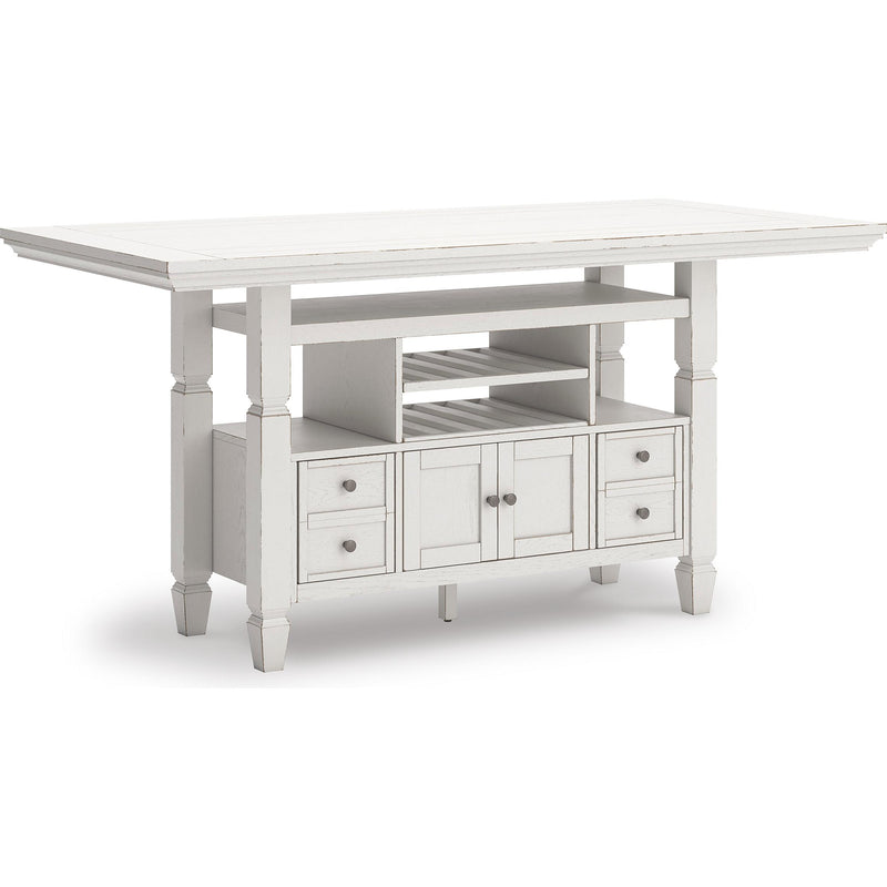  Signature Design by Ashley Robbinsdale D642D7 Counter Height Dining Table IMAGE 2