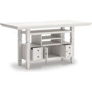  Signature Design by Ashley Robbinsdale D642D7 Counter Height Dining Table IMAGE 3