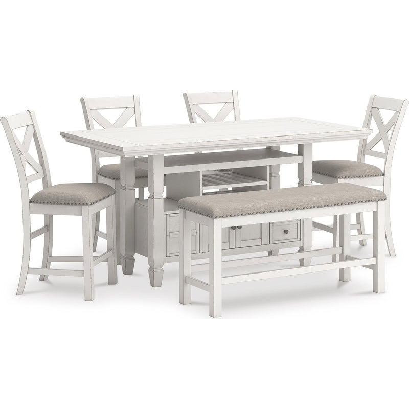  Signature Design by Ashley Robbinsdale D642D7 Counter Height Dining Table IMAGE 9