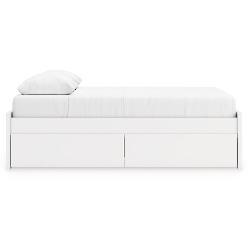  Signature Design by Ashley Onita EB9630B22 Queen Platform Bed with 1 Side Storage IMAGE 4