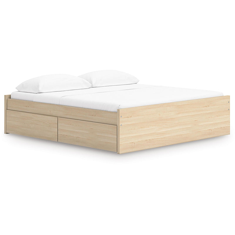  Signature Design by Ashley Onita EB9632B21 King Platform Bed with 2 Side Storage IMAGE 1