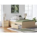  Signature Design by Ashley Onita EB9632B8 Full Platform Bed with 1 Side Storage IMAGE 8