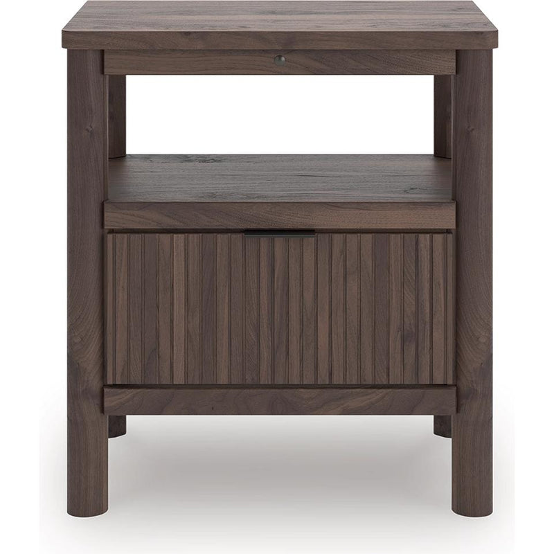  Signature Design by Ashley Pamytta PCB2614-91 One Drawer Night Stand IMAGE 2