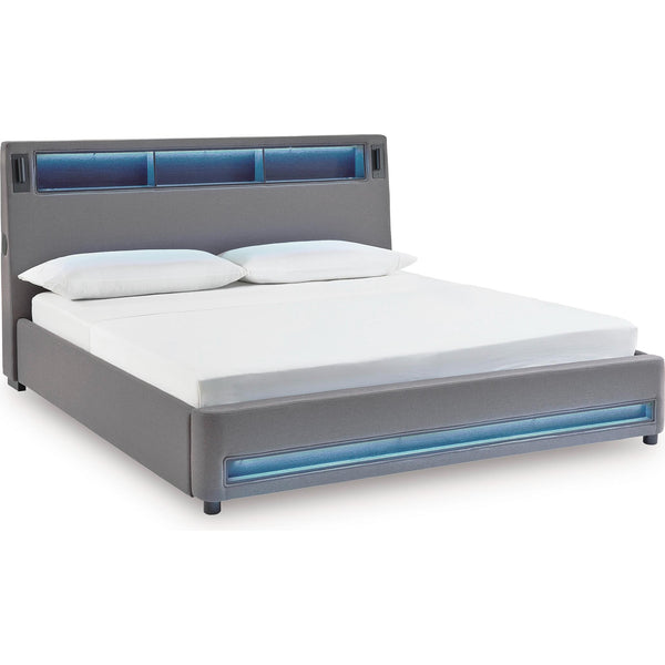  Signature Design by Ashley Verishaw PCB2721B21 King Upholstered Bed IMAGE 1